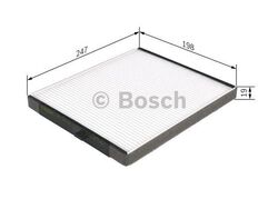 BOSCH 1 987 432 241 Innenraumfilter Filter Pollenfilter für CHEVROLET DAEWOO