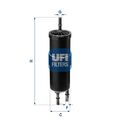 UFI 30.663.00 Luftfilter für RENAULT