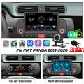 Für FIAT PANDA 312 2013-2020 Carplay Autoradio GPS NAVI BT DAB+ Android13 2+32GB