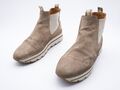 Gabor Damen Chelsea Boots Stiefelette Stiefel Leder beige Gr 39 EU Art 13694-56