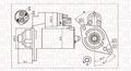 Magneti Marelli Anlasser 063521230120 für Audi Skoda VW Seat TT 00-22