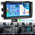 DAB+ Für Smart Fortwo 451 2005-10 KAM 4+64G Android 13 CarPlay Autoradio GPS RDS