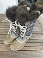 Sorel Tofino Solid Winterstiefel Gr.41/40 US9 blau-braun waterproof top Zustand