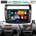 64GB Android 13 Autoradio GPS Carplay KAM DAB+ Für Citroen C4 2004-2009/C-QUATRE