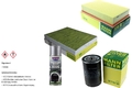 MANN-FILTER Paket + Presto Klima-Reiniger für VW Multivan V 7HM 7HN 7HF 7EF 7EM