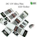 DC12V Ultra Slim LED Treiber Netzteil IP20 Transformator 60W - 300W LED Streifen