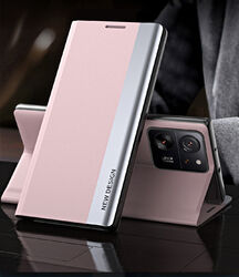 Für Xiaomi 13T/13T PRO Hülle Luxus Magnetic Flip Leder Smart View Cover