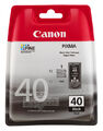 CANON ORIGINAL PG40 BLACK PIXMA MP140 MP150 MP160 MP170 MP180 TINTE PATRONEN