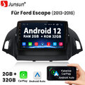 Android12 Carplay 9" Autoradio Für Ford Kuga 2013-2016 Escape GPS Navi WIFI DAB+