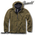 Brandit Herren Teddy Fleece Jacke Sweat Jacke Übergangs Outdoor Herbst Winter 