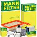 MANN FILTER INSPEKTIONSPAKET passend für 1.3D MULTIJET FIAT 500L 500X 95 PS