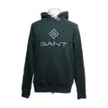 GANT, Kapuzenpullover, Größe: L, Grün, Baumwolle, Print, Sweat, Herren #YJr