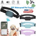 Mini Haustier GPS Locator Tracker Wasserdicht Tracking Hund Katze Halsband Anti-Verloren