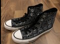 converse chuck taylor all star high, Gr. 36, Neuwertig, Totenkopf Muster