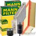 MANN FILTER INSPEKTIONSPAKET passend für RENAULT CLIO 3 MODUS/GRAND 1.2+16V