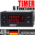 TIMER 230V 20A Digital Zeitrelais Tafel Einbau zeitschaltuhr Betriebsstundenzähl