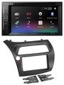 Pioneer Bluetooth Lenkrad USB 2DIN DAB DVD Autoradio für Honda Civic 2006-2012