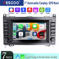 Für Mercedes Benz A B Klasse W169 W639 906 Carplay Autoradio Android 13 GPS Navi