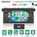 Für BMW 3er E46 M3 Rover 75 MGZT + DAB Android 12 Carplay Autoradio RDS FM 2+32G