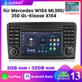 Android 13 Autoradio GPS Navi DAB+ WIFI Für Mercedes Benz ML/GL Klasse W164 X164