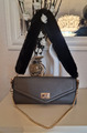 Picard Elegante Abendtasche Clutch mit 2 Träger Kette & Faux Fur Leder Neu