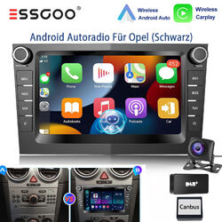 DAB+ 32G Android 13 Autoradio Navi Carplay KAM Für Opel Astra H Corsa C D Zafira