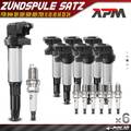 6x Zündspule+6x Zündkerze für BMW 1ER 3ER E46 E90-E93 5ER E39 E60-E64 6ER 7ER X6