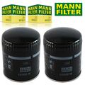 2X MANN-FILTER W930/21 ÖLFILTER MOTORÖLFILTER FÜR VW PASSAT AUDI A4 A6 A8 SKODA