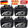 4X 6Ah 8Ah 12Ah Für Original Ersatzakku Makita BL1860B 18V LXT  BL1830B BL1850B