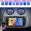 Für Seat Ibiza IV 6J 6P 2009-13 32GB Android 13 Autoradio Apple Carplay Navi RDS