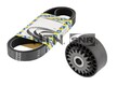 SNR Keilrippenriemensatz KA855.34 für RENAULT TWINGO 1 CLIO 2 KANGOO KC0 FC0 16V