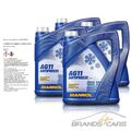 4x 5 L LITER MANNOL ANTIFREEZE AG11 LONGTERM FROSTSCHUTZMITTEL KÜHLER BLAU 