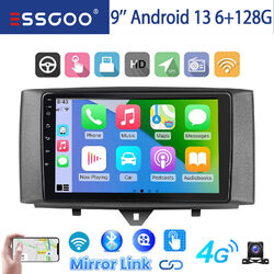 Für Smart Fortwo 451 2010-15 6+128G 8 Kern Android 13 Autoradio GPS Navi +Kamera