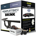 Für VW Passat Limousine B6 Typ 3C2 Anhängerkupplung starr +eSatz 13pol 05-10 Set