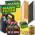 MANN INSPEKTIONSPAKET+8L MOTUL 5W-30 MOTORÖL passend für 3.0i BMW X5 E53 231 PS