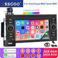 7" Android13 KAM 64G Autoradio GPS Navi DAB Für Ford Focus MK2 Tansit S Max MK7