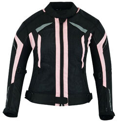 Neu Motorradjacke Damen Textile Motorrad Sommer Touren Jacke Mit Protektoren