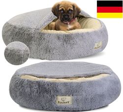 Hundebett Katzenbett Haustierbett Kuschelbett Bett Hundekorb Plüsch Donut Kissen⭐⭐⭐⭐⭐✅Top Qualität ✅ 3 Größen ✅ Free versand ✅ Bequem