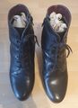 Tamaris Schnürstiefeletten Stiefeletten schwarz Echtleder Gr.39
