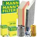 MANN FILTER  INSPEKTIONSPAKET passend für NISSAN QASHQAI J10+X-TRAIL T31 dCi