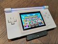 Nintendo Gameboy Macro Advance DS Lite Umbau Mod USB C blau weiß mit Tasche