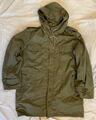 Klassischer Herren-Parka mit herausnehmbarem Innenfell olivgrün/khaki Gr. 54