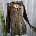 Sheego Strickjacke Pulli Grün Langarm Übergröße 40 bis 58 125 (9 751)