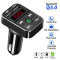 Bluetooth FM Transmitter Auto Radio Audio MP3 Player USB Ladegerät Adapter KFZ