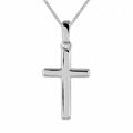 Kreuz Anhänger mit Halskette 925 Sterling Silber Damen Kette Geschenke Frauen