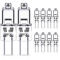 1-100x Halogen leuchtmittel G4 20W 10W 12V Pin Stiftsockel Lampe Birne Warmweiß