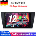 9" Android 12 Autoradio GPS NAVI 2+32GB Carplay Für BMW E90 USB WIFI DSP DAB+