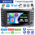 4+64G Carplay GPS Autoradio Für Mercedes Benz W639 Vito Viano W906 Sprinter W169