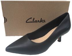 Clarks Violet-55 Rae Damenschuhe Pumps Schwarz Leder Gr. 36-42 NEU!