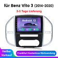 2+64G 10“ Android 12 Autoradio Für Benz Vito W447 14-2020 GPS Navi WIFI DAB+ SWC